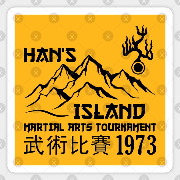 Mod.10 Enter the Dragon Han's Island Magnet by parashop